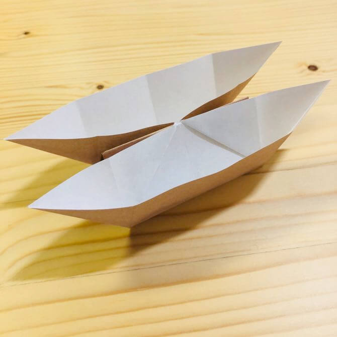 簡単折り紙 二そう舟 の折り方 How To Fold Origami Two Boats Boat