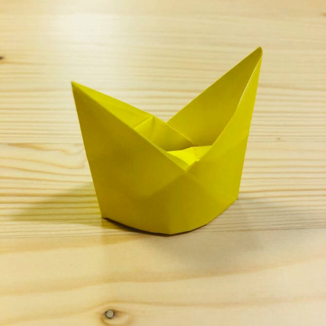 簡単折り紙 王冠 の折り方 How To Fold Origami Crown