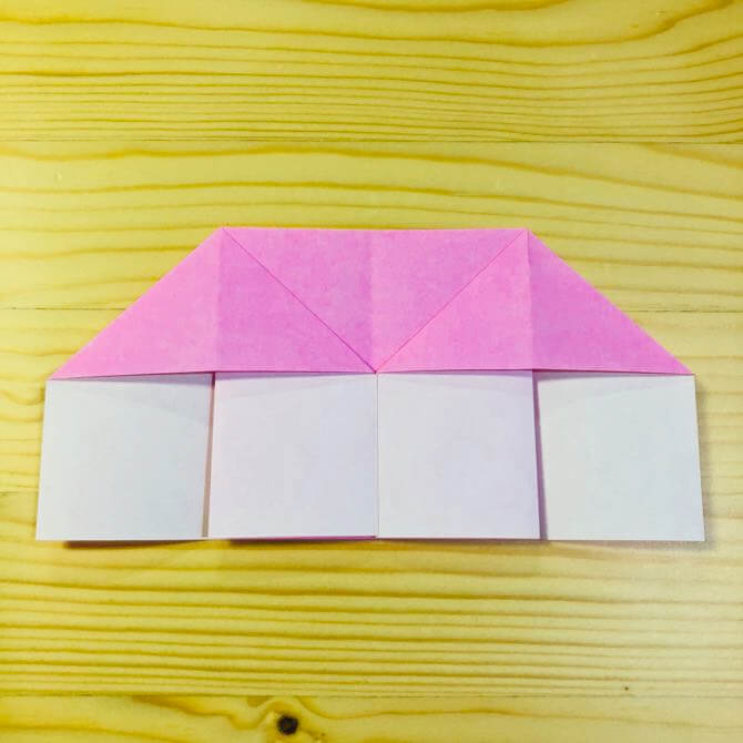 簡単折り紙 家 の折り方 How To Fold Origami House