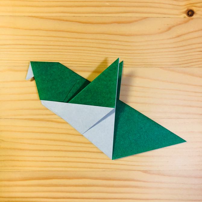 簡単折り紙 バッタ の折り方 How To Fold Origami Locust