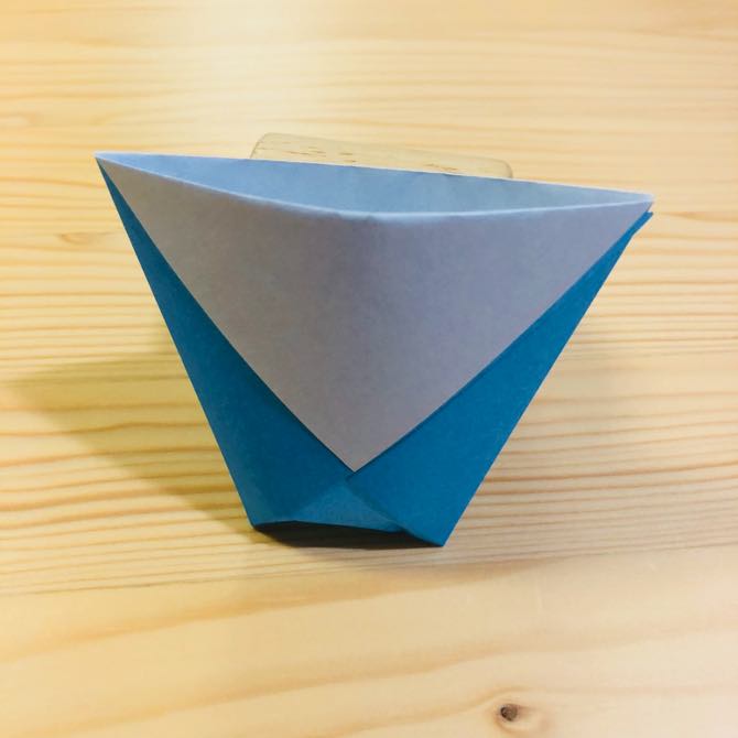 簡単折り紙 コップ の折り方 How To Fold Origami Cup