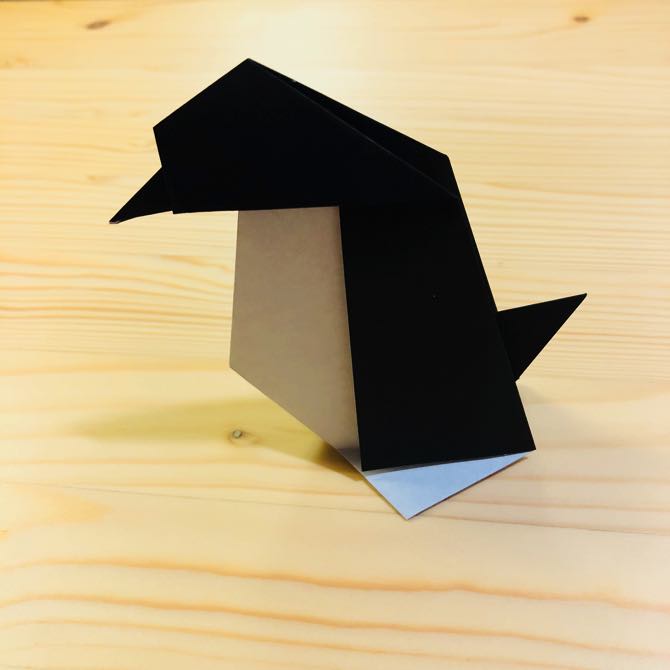 簡単折り紙 ペンギン の折り方 How To Fold Origami Penguin