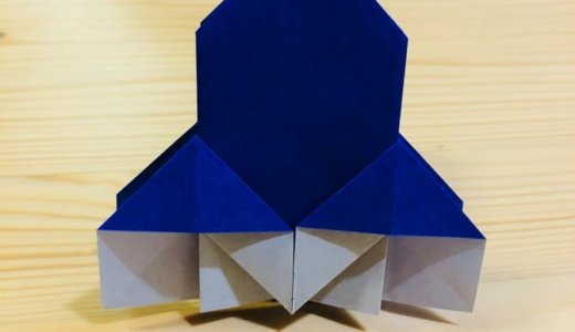 簡単折り紙『城』の折り方｜How to fold Origami “Castle”