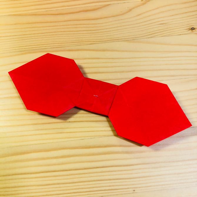 簡単折り紙 リボン の折り方 How To Fold Origami Ribbon