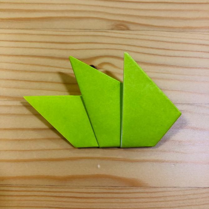簡単折り紙 草 の折り方 How To Fold Origami Grass