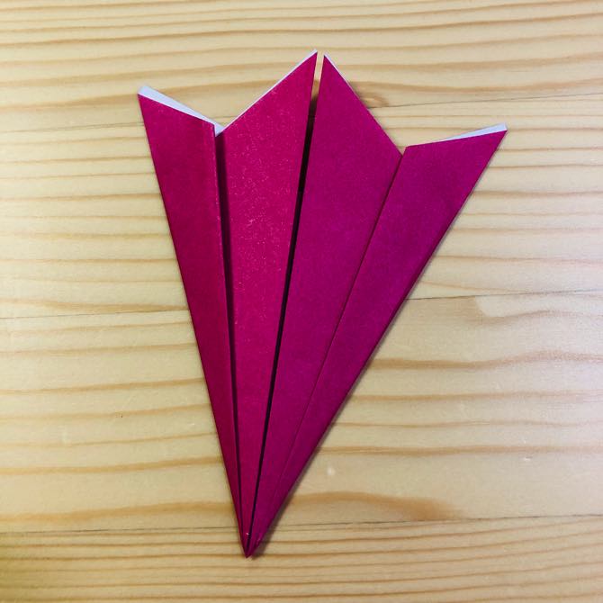 簡単折り紙 ユリ の折り方 How To Fold Origami Flower2
