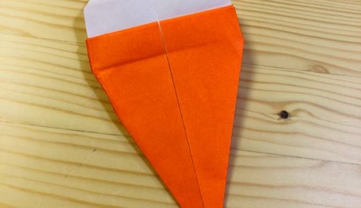 簡単折り紙『アイスクリーム』の折り方｜How to fold origami ” ice cream”