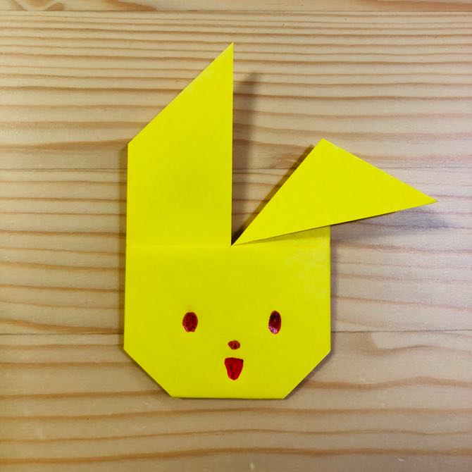簡単折り紙 うさぎ3 の折り方 How To Fold Origami Rabbit3