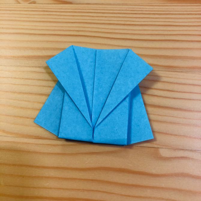 簡単折り紙 ジャケット の折り方 How To Fold Origami Jacket