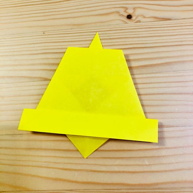 簡単折り紙 ベル の折り方 How To Fold Origami Bell