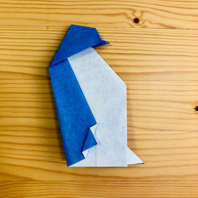 簡単折り紙 ペンギン2 の折り方 How To Fold Origami Penguin2