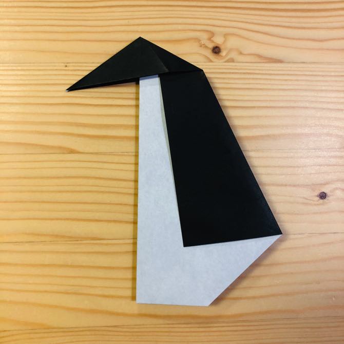 完了しました ペンギン 折り紙 折り方 無料の折り紙画像