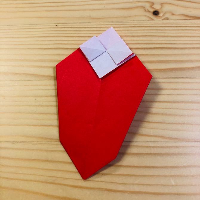 簡単折り紙 いちご の折り方 How To Fold Origami Strawberry
