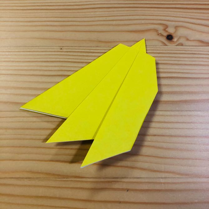 簡単折り紙 バナナ の折り方 How To Fold Origami Banana