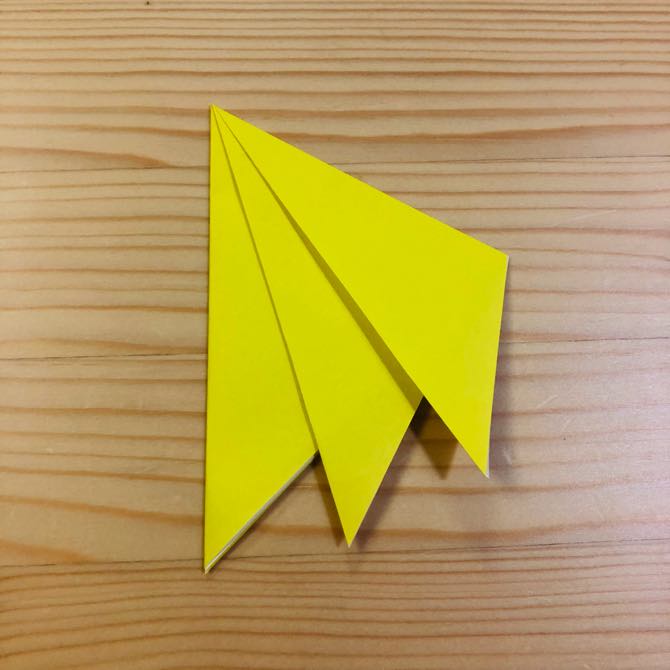 簡単折り紙 バナナ の折り方 How To Fold Origami Banana