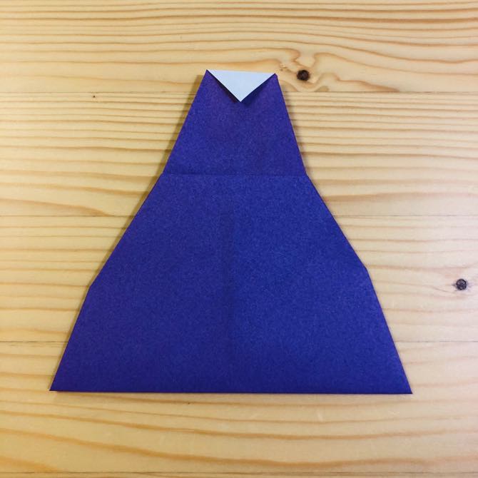 簡単折り紙 ドレス の折り方 How To Fold Origami Dress