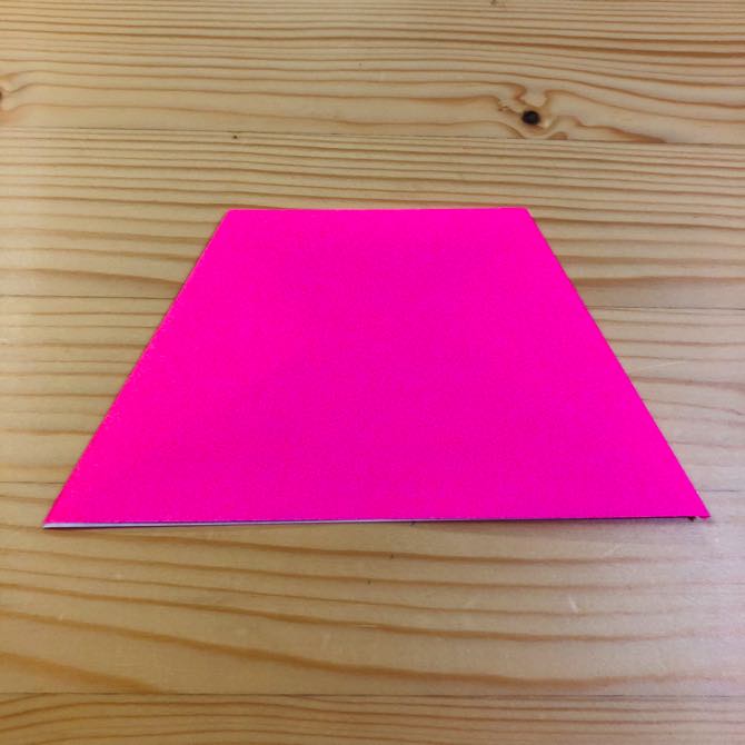 簡単折り紙『スカート』の折り方｜How to fold origami “Skirt”