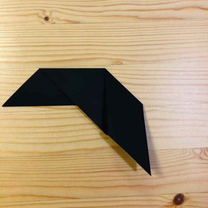 簡単折り紙 コウモリ の折り方 How To Fold Origami Bat