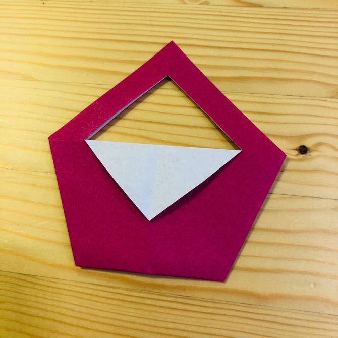 簡単折り紙 ハンドバッグ の折り方 How To Fold Origami Handbag