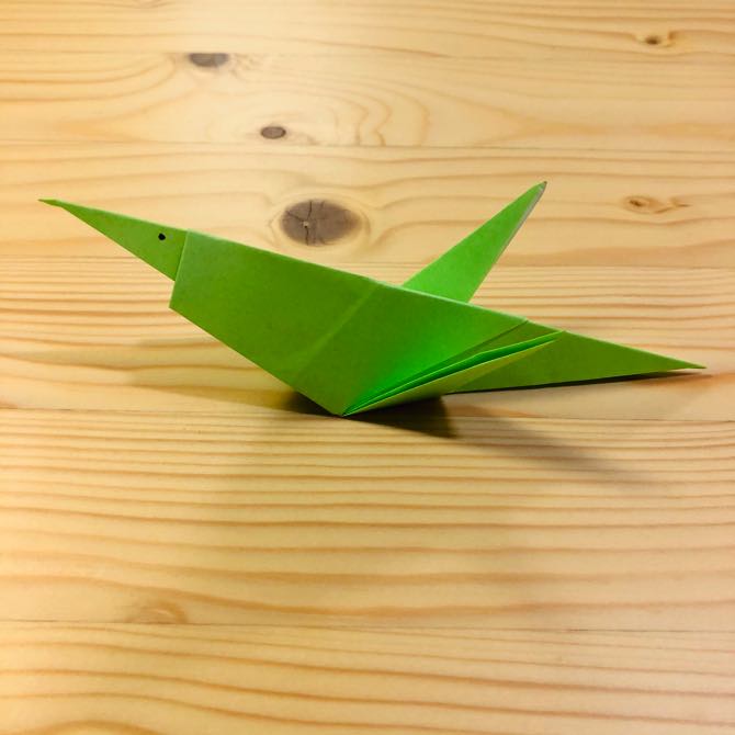 簡単折り紙 バッタ2 の折り方 How To Fold Origami Locust2