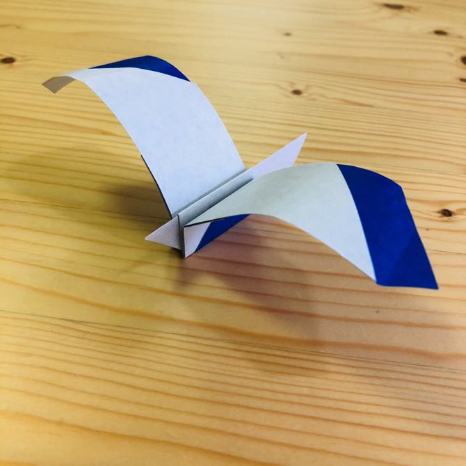 簡単折り紙 かもめ の折り方 How To Fold Origami Seagull