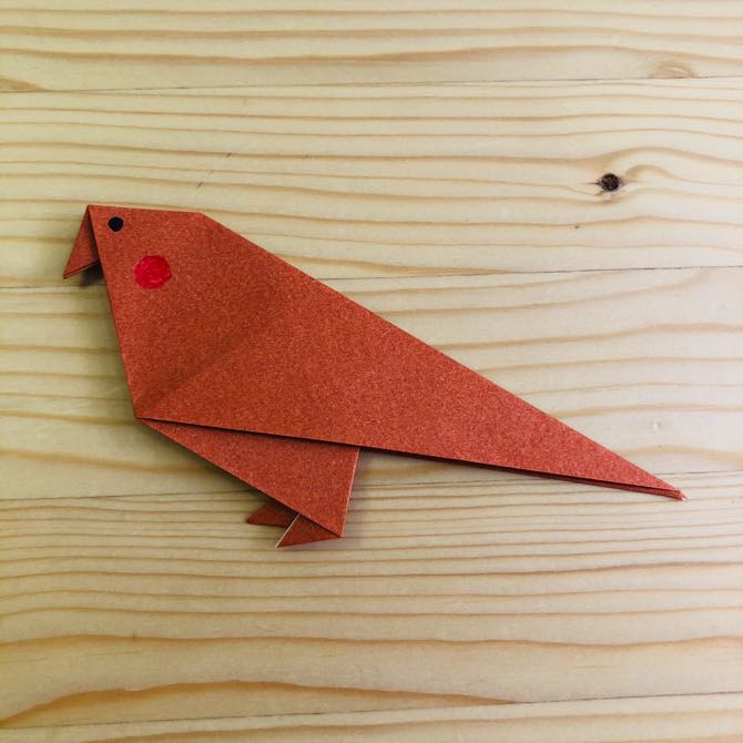 簡単折り紙 すずめ の折り方 How To Fold Origami Sparrow