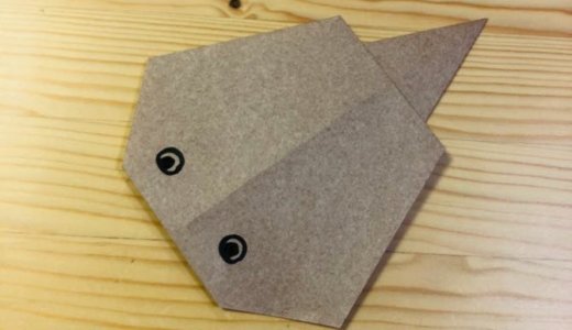 簡単折り紙『おたまじゃくし3』の折り方｜How to fold origami “Tadpole3”