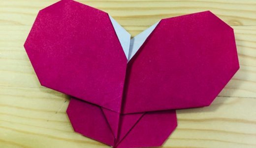簡単折り紙『チョウチョウ3』の折り方｜How to fold origami “Butterfly3”