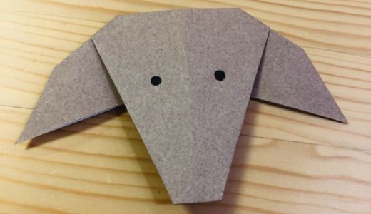 簡単折り紙『イヌ2』の折り方｜How to fold origami “Dog2”