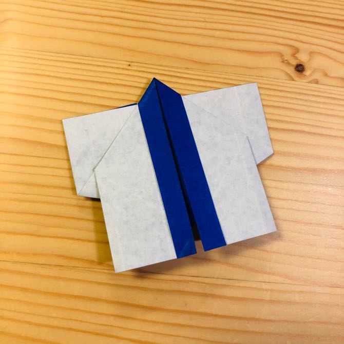 簡単折り紙 お祭り半被 はっぴ の折り方 How To Fold Origami Happi Coat
