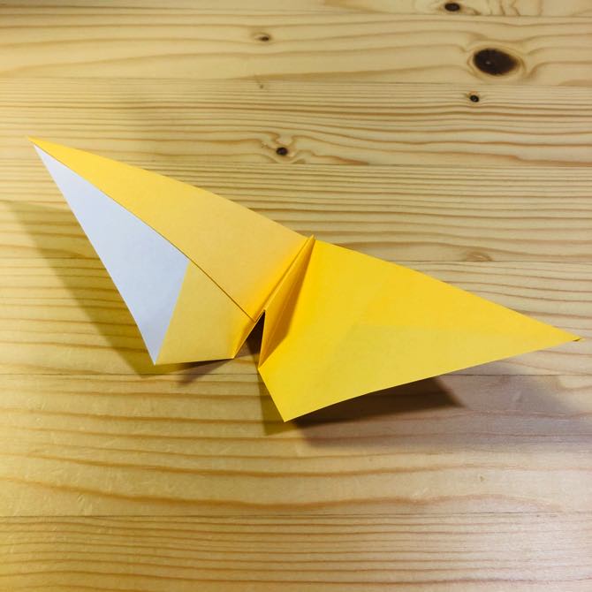 簡単折り紙 ちょうちょう5 の折り方 How To Fold Origami Butterfly5