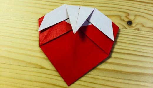 簡単折り紙『いちご3』の折り方｜How to fold origami “Strawberry3”