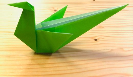 簡単折り紙『きじ』の折り方｜How to fold origami “pheasant”