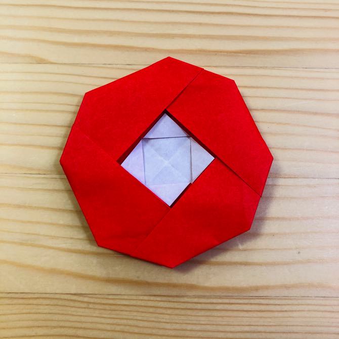 簡単折り紙 バラ の折り方 How To Fold Origami Rose