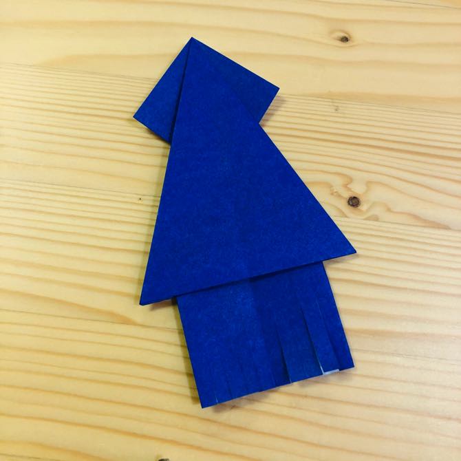 簡単折り紙 イカ2 の折り方 How To Fold Origami Squid2