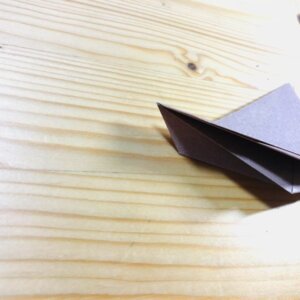 かんたん折り紙『たか』の折り方|How to fold origami “Hawk”
